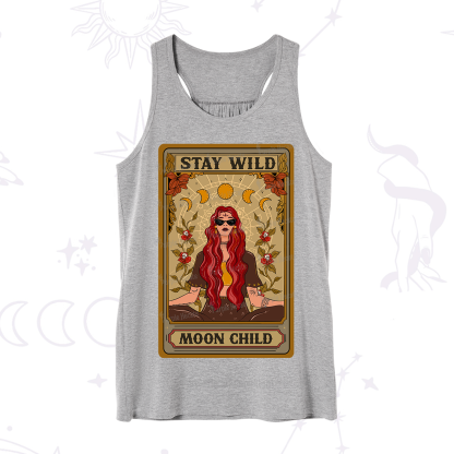 Purplehecate The Stay Wild Moon Child Oracle Card  Tank