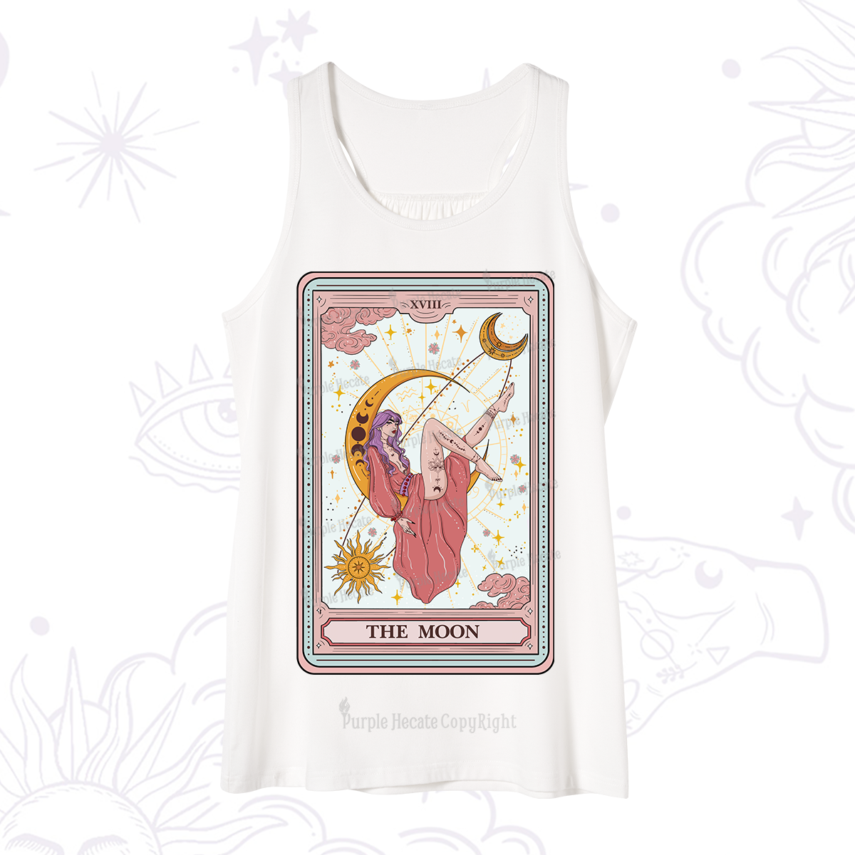 Purplehecate The Moon Tarot Tank