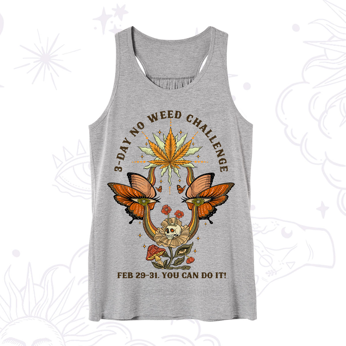 Purplehecate 3 Day No Weed Challenge Tank