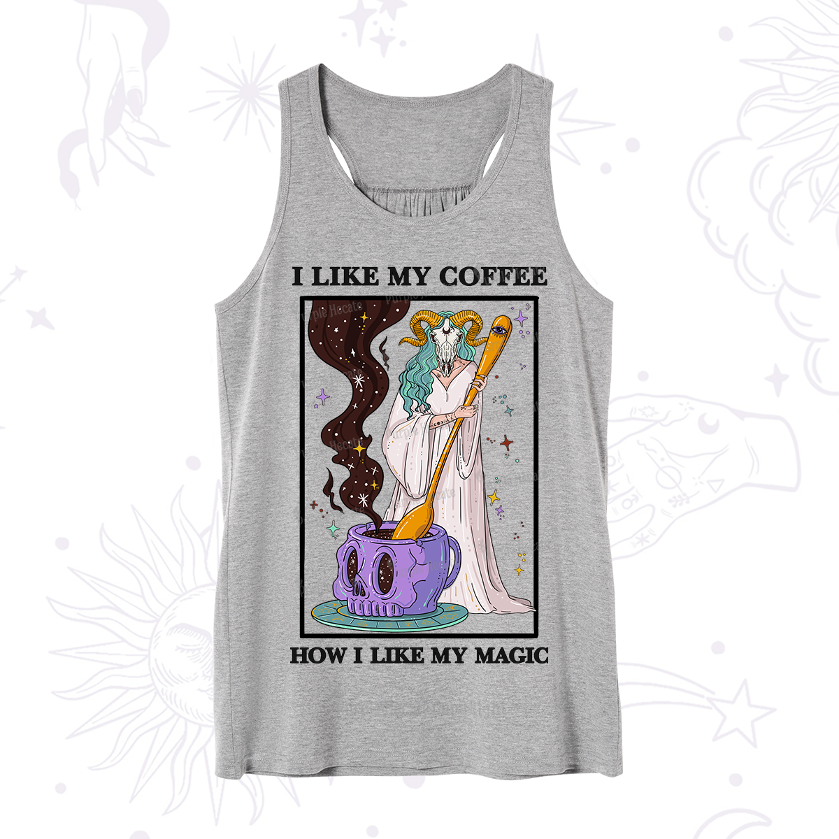 Purplehecate I Like My Coffee How I Like My Magic Tank