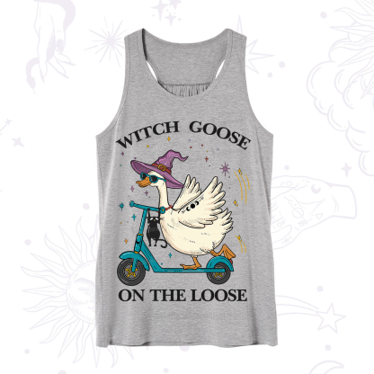 Purplehecate Witch Goose On The Loose Tank