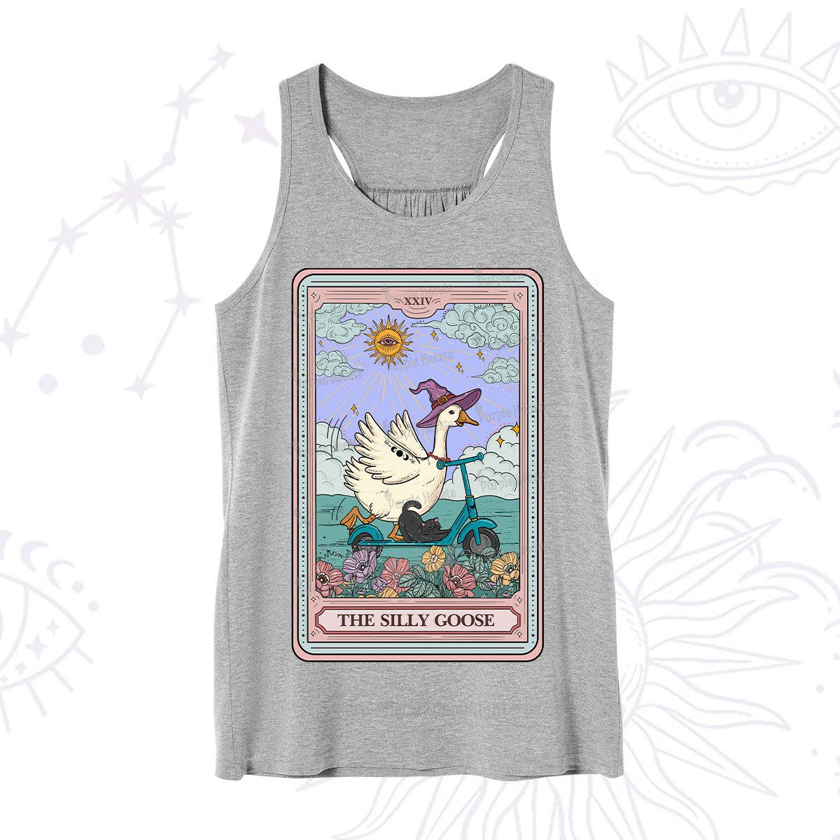 Purplehecate The Silly Goose Tarot Card Tank