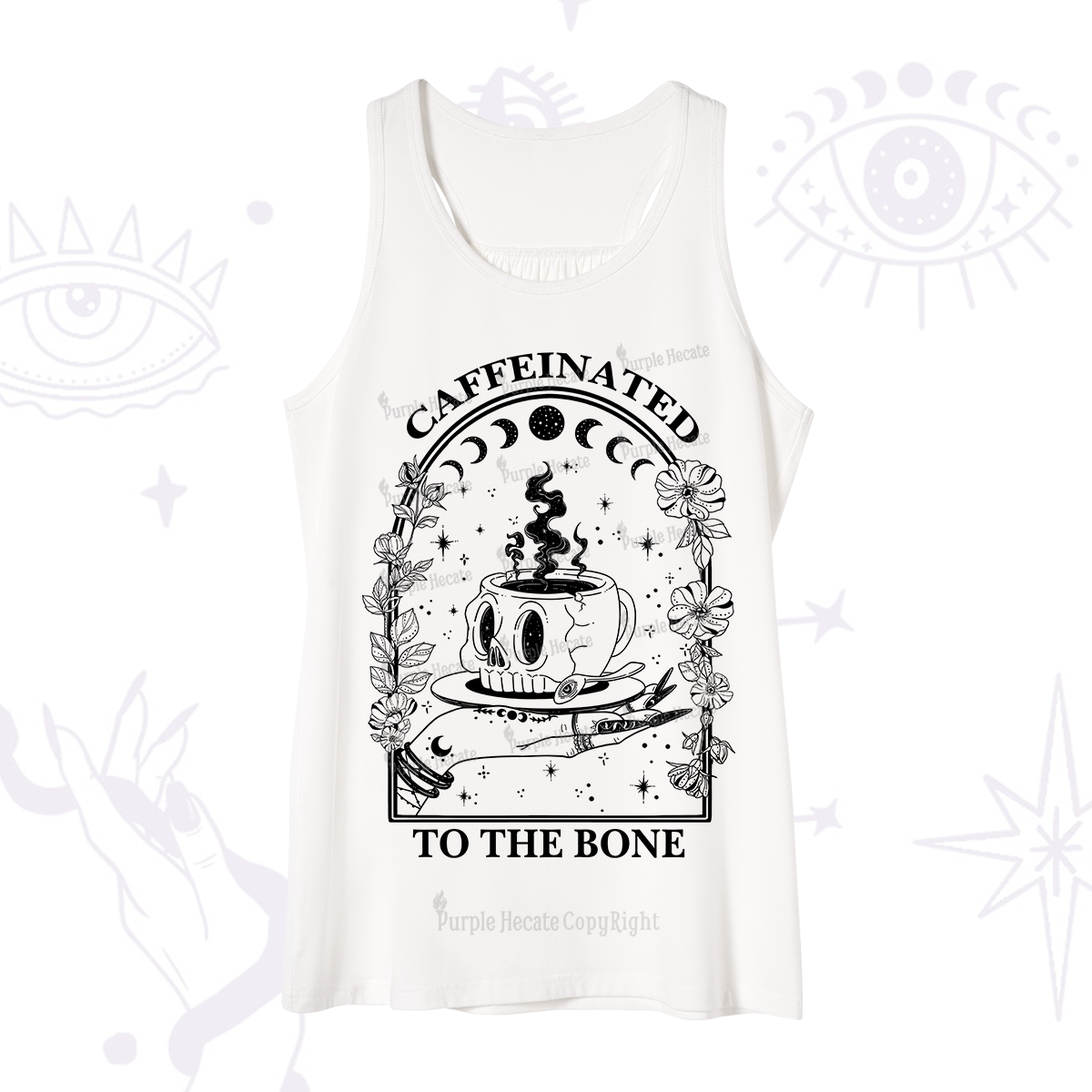 Purplehecate Caffeinated To The Bone Tank