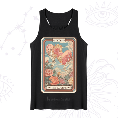 Purplehecate The Lovers Undying Heart Tarot Tank