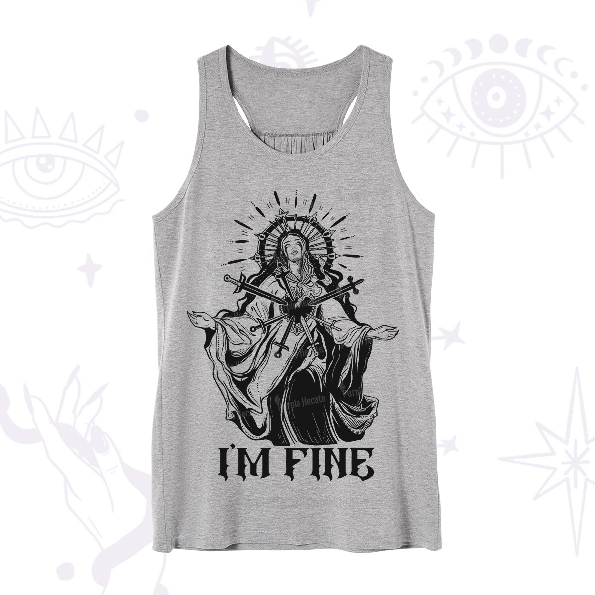 Purplehecate I'm Fine Tank