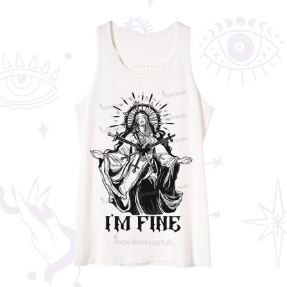 Purplehecate I'm Fine Tank