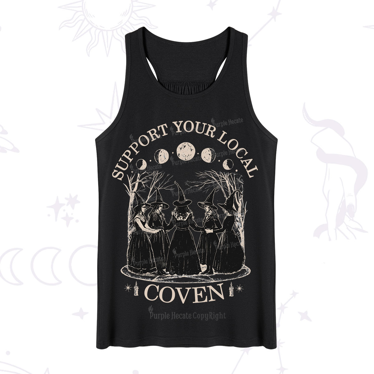 Purplehecate Support Your Local Coven Tank