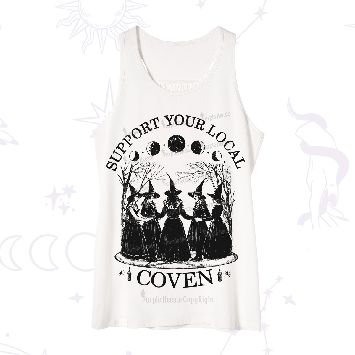 Purplehecate Support Your Local Coven Tank