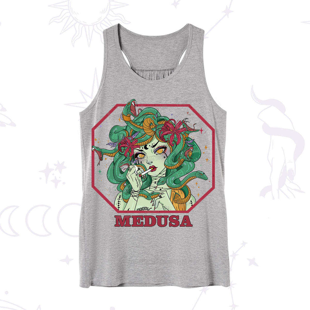Purplehecate The Greek Goddess Medusa Tank