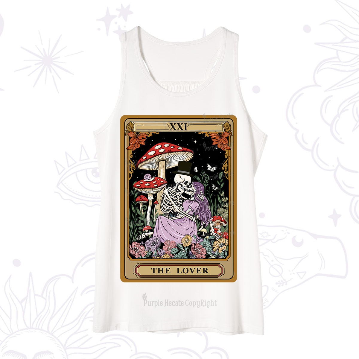 Purplehecate The Vintage Lover Tarot Tank