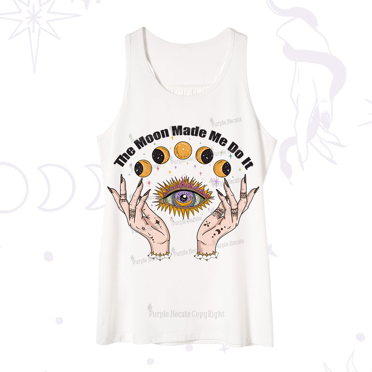 Purplehecate The Moon Made Me Do It Tank