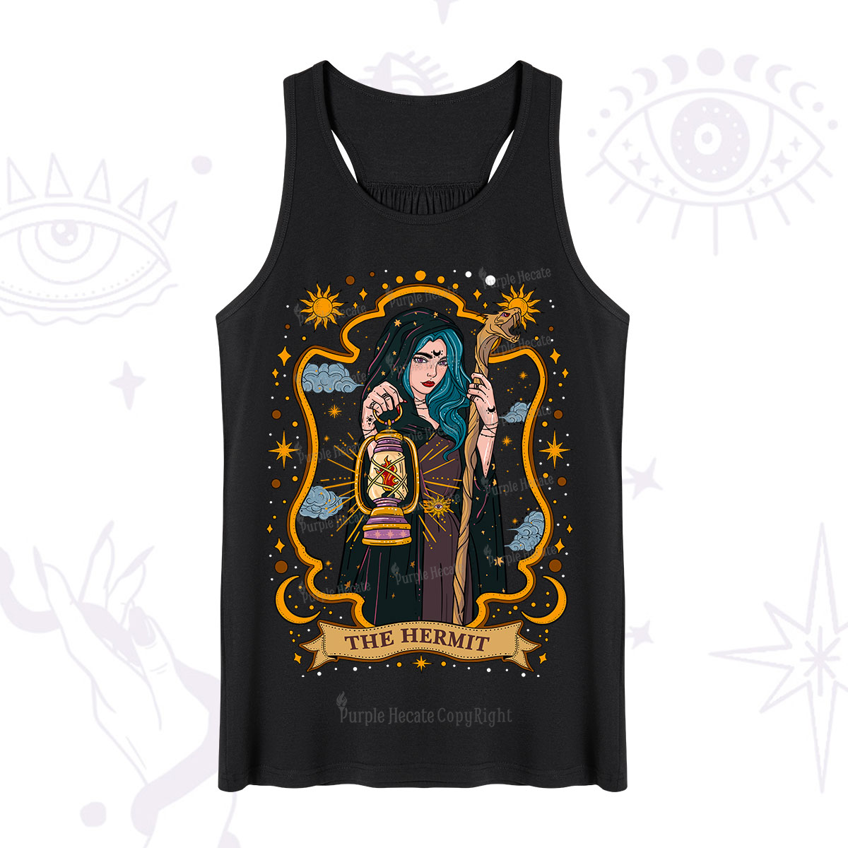Purplehecate The Hermit Goddess Tank