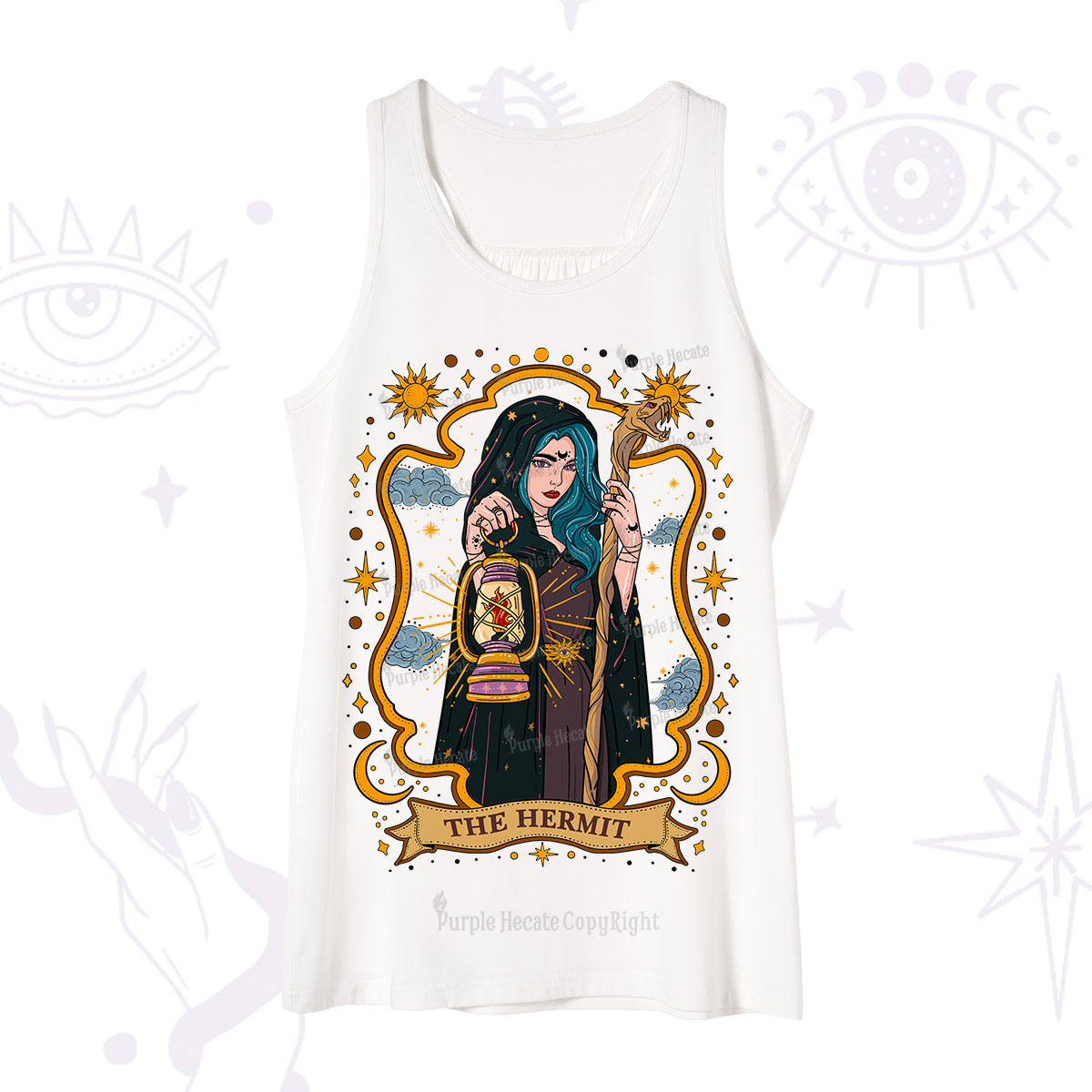Purplehecate The Hermit Goddess Tank