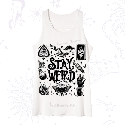 Purplehecate Stay Weird and Witchy Tank
