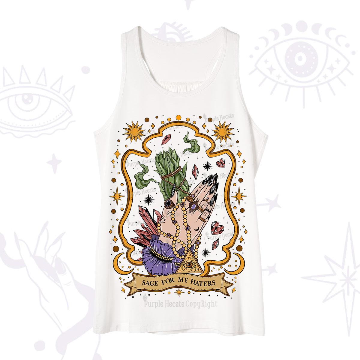 Purplehecate Sage For My Haters Tank