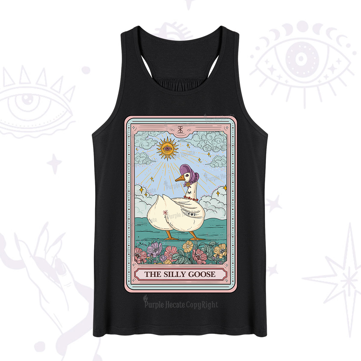 Purplehecate The Silly Goose Tarot Tank