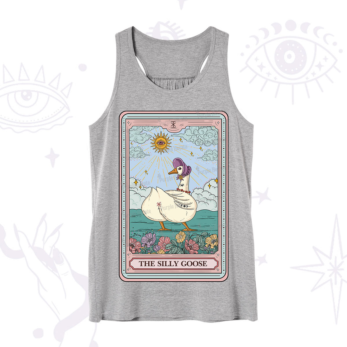Purplehecate The Silly Goose Tarot Tank