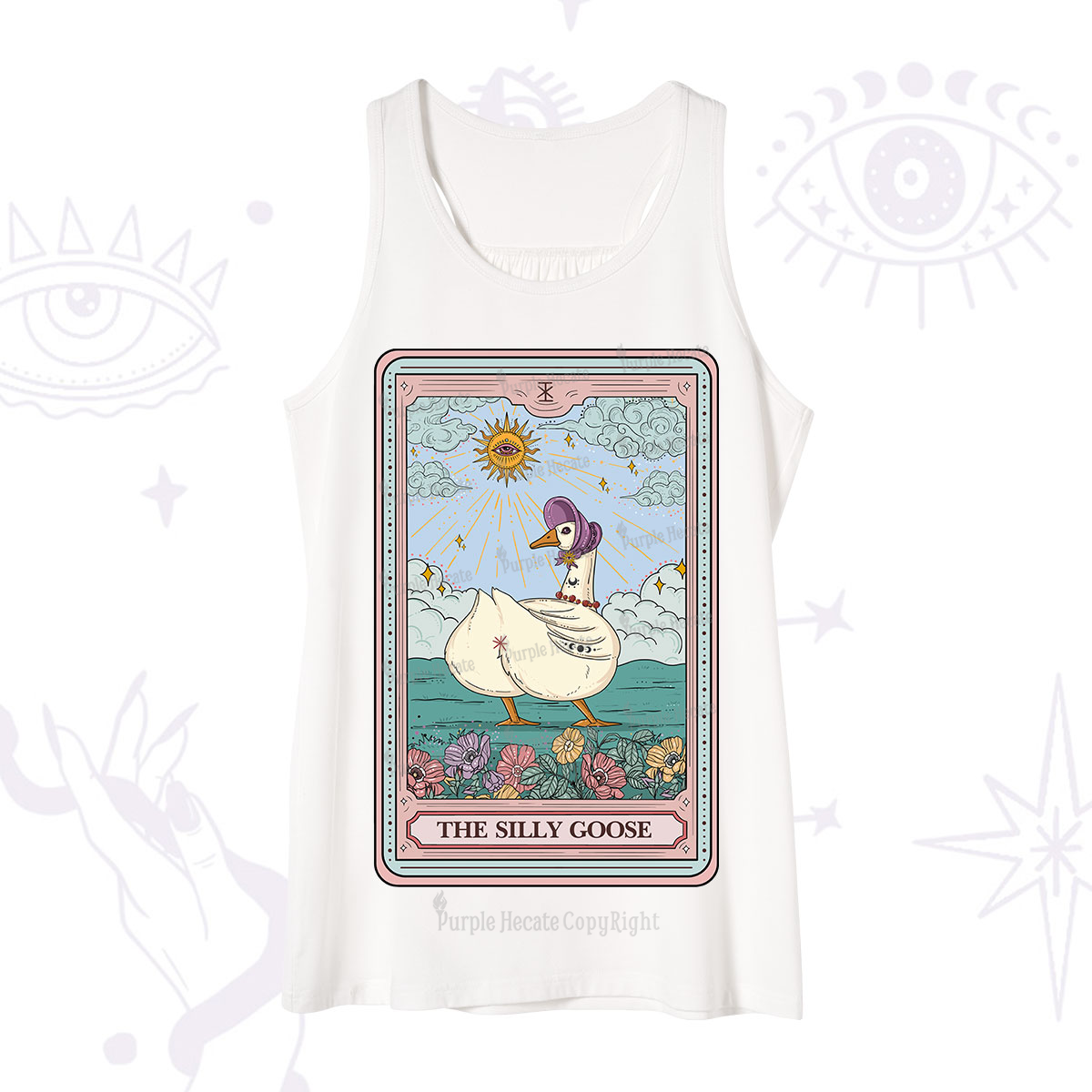 Purplehecate The Silly Goose Tarot Tank