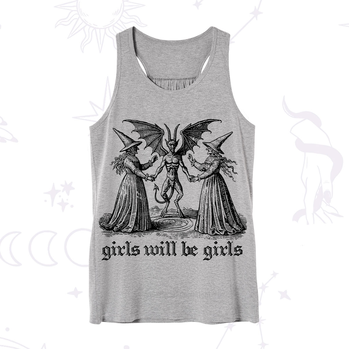 Purplehecate Witch Girls Will Be Girls Tank