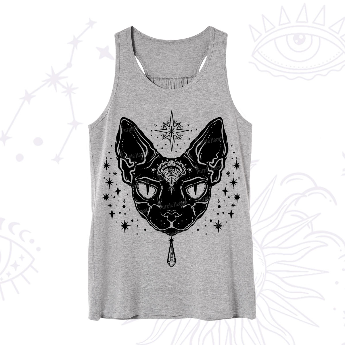 Purplehecate Three Eyed Sphynx Cat Tank