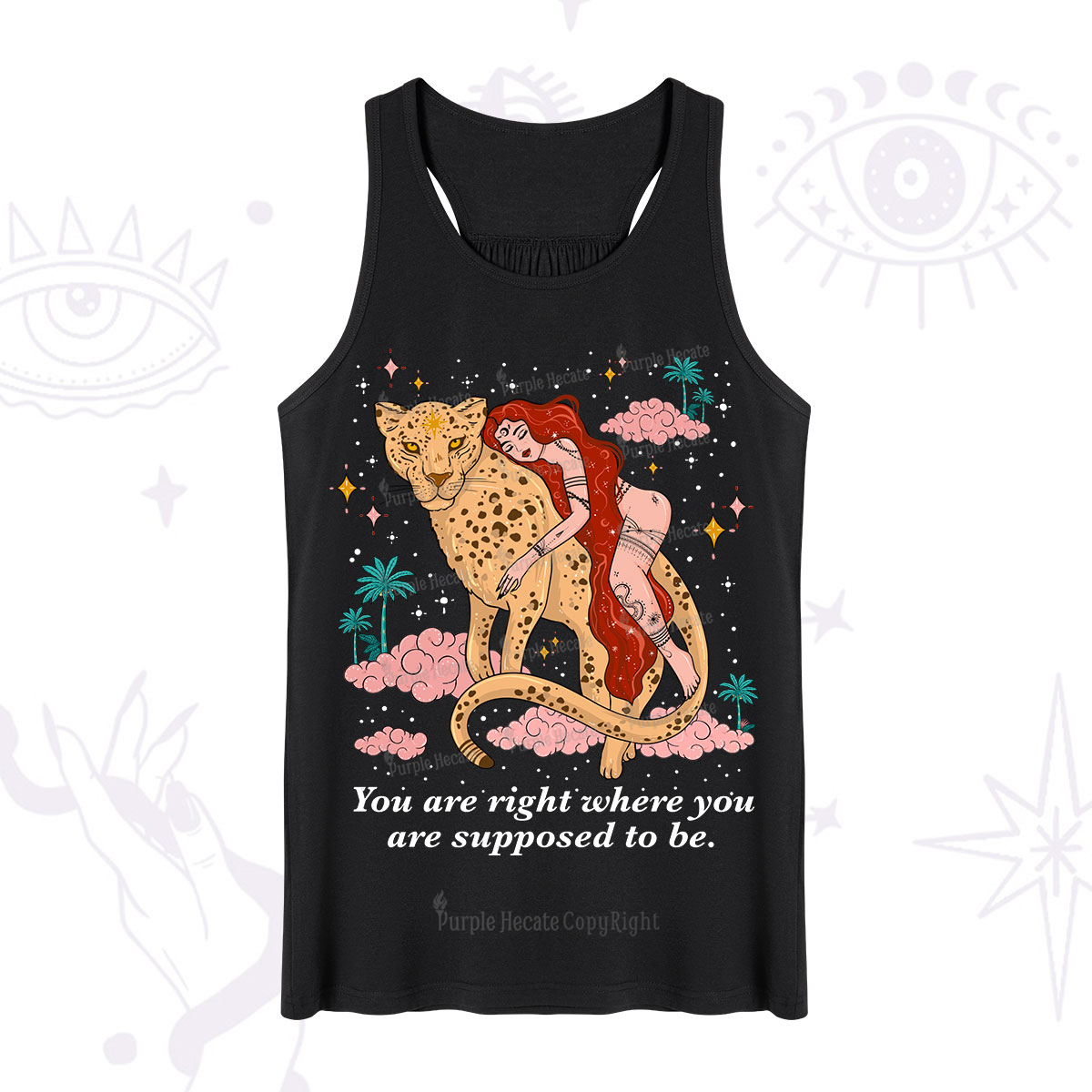 Purplehecate You Are Right Where You Are Supposed To Be Tank