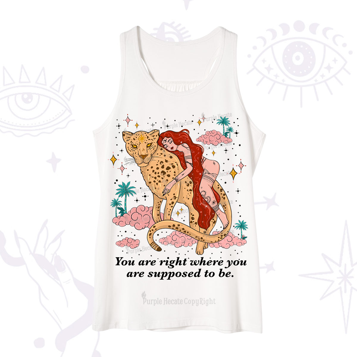 Purplehecate You Are Right Where You Are Supposed To Be Tank