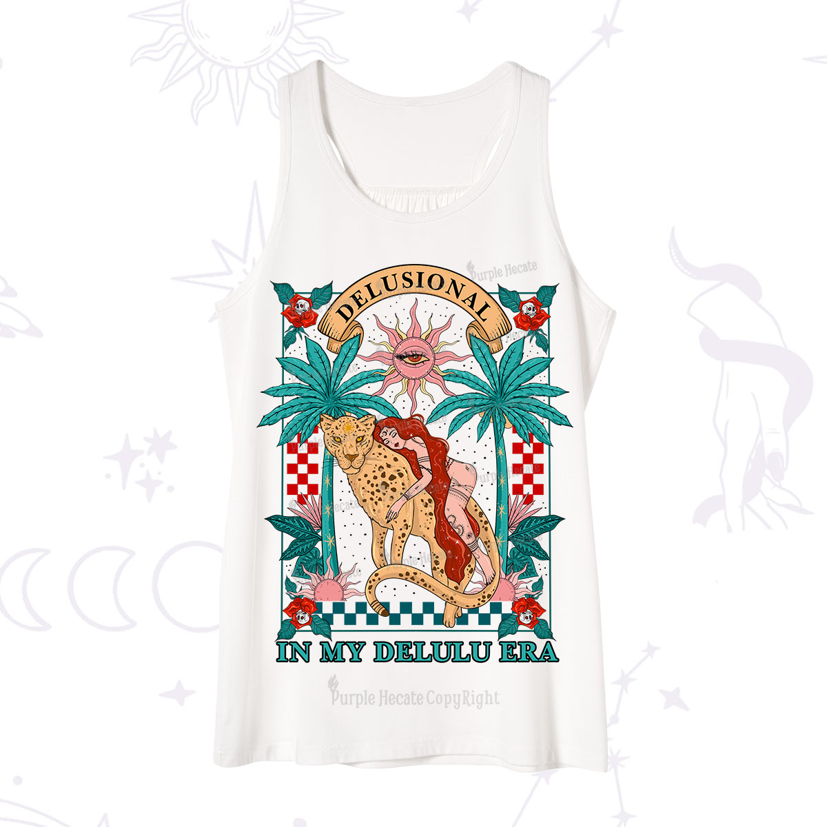 Purplehecate In My Delulu Era Tank