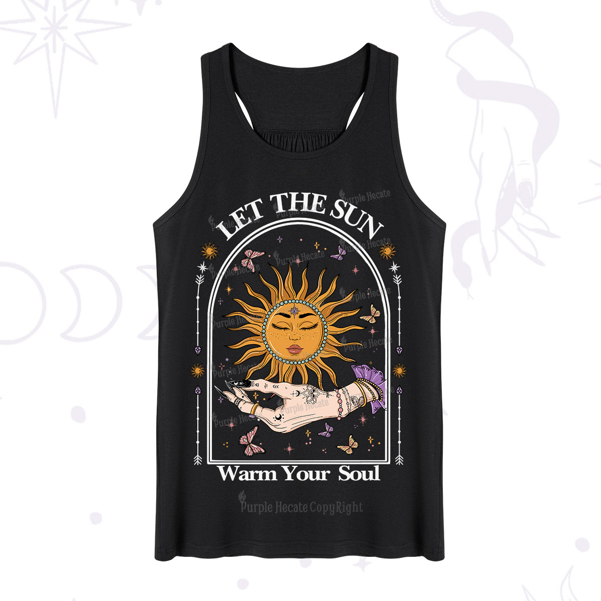Purplehecate Let The Sun Warm Your Soul Tank