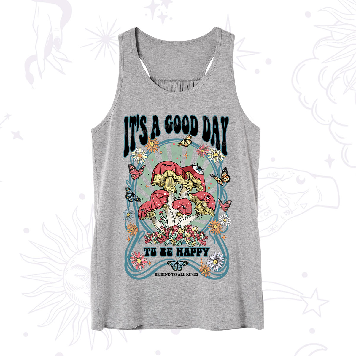 Purplehecate It's A Good Day To Be Happy Tank