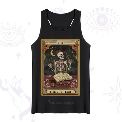 Purplehecate The Vet Tech Skeleton Tarot Tank
