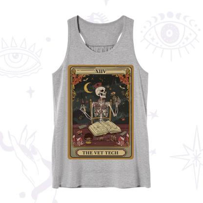 Purplehecate The Vet Tech Skeleton Tarot Tank
