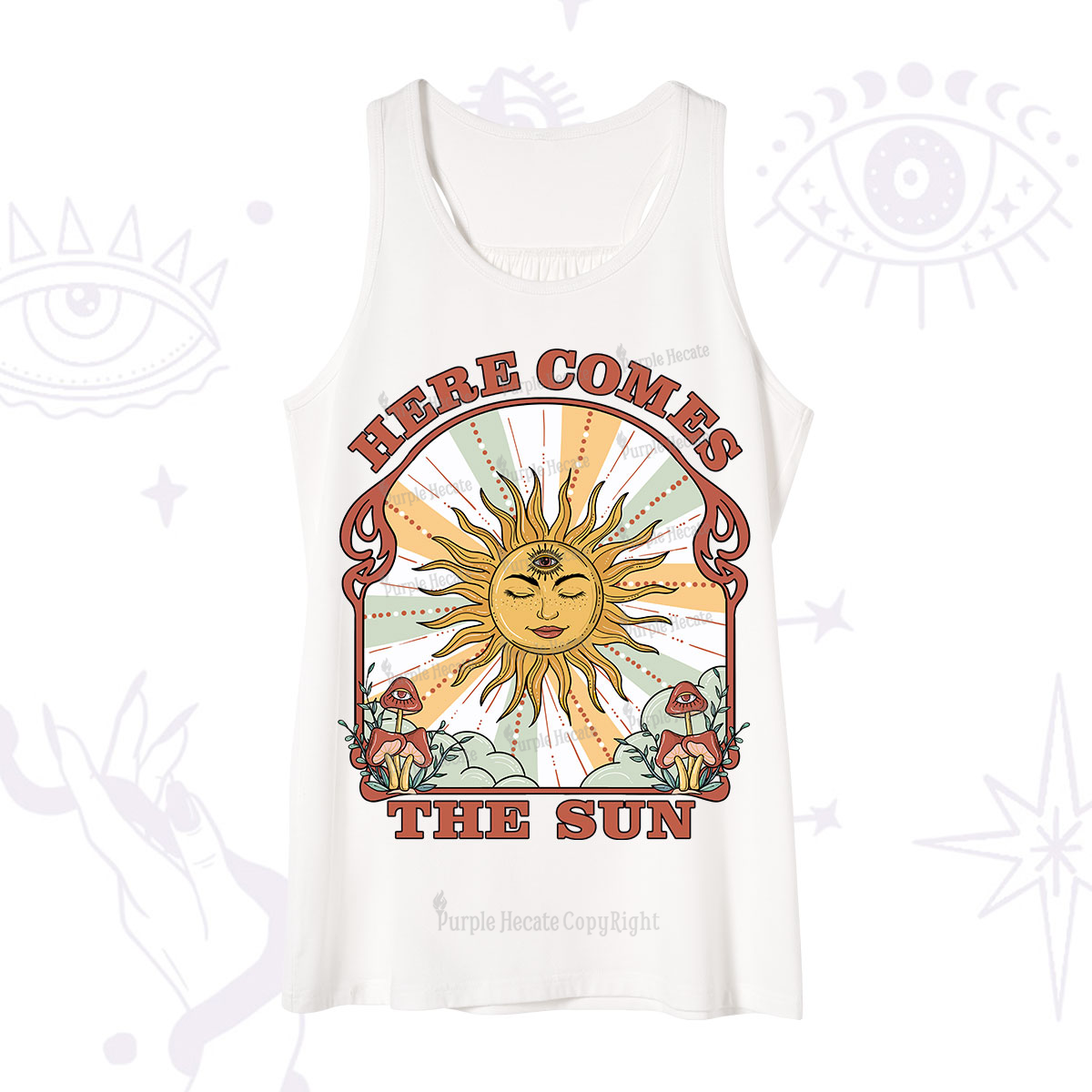 PurplehecateHere Comes The Sun Tank