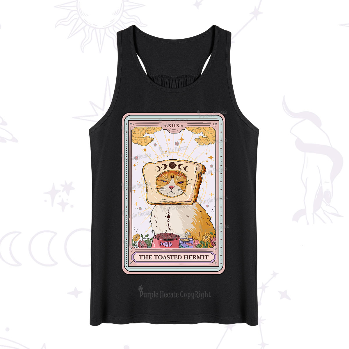 Purplehecate The Toasted Hermit Tarot Tank
