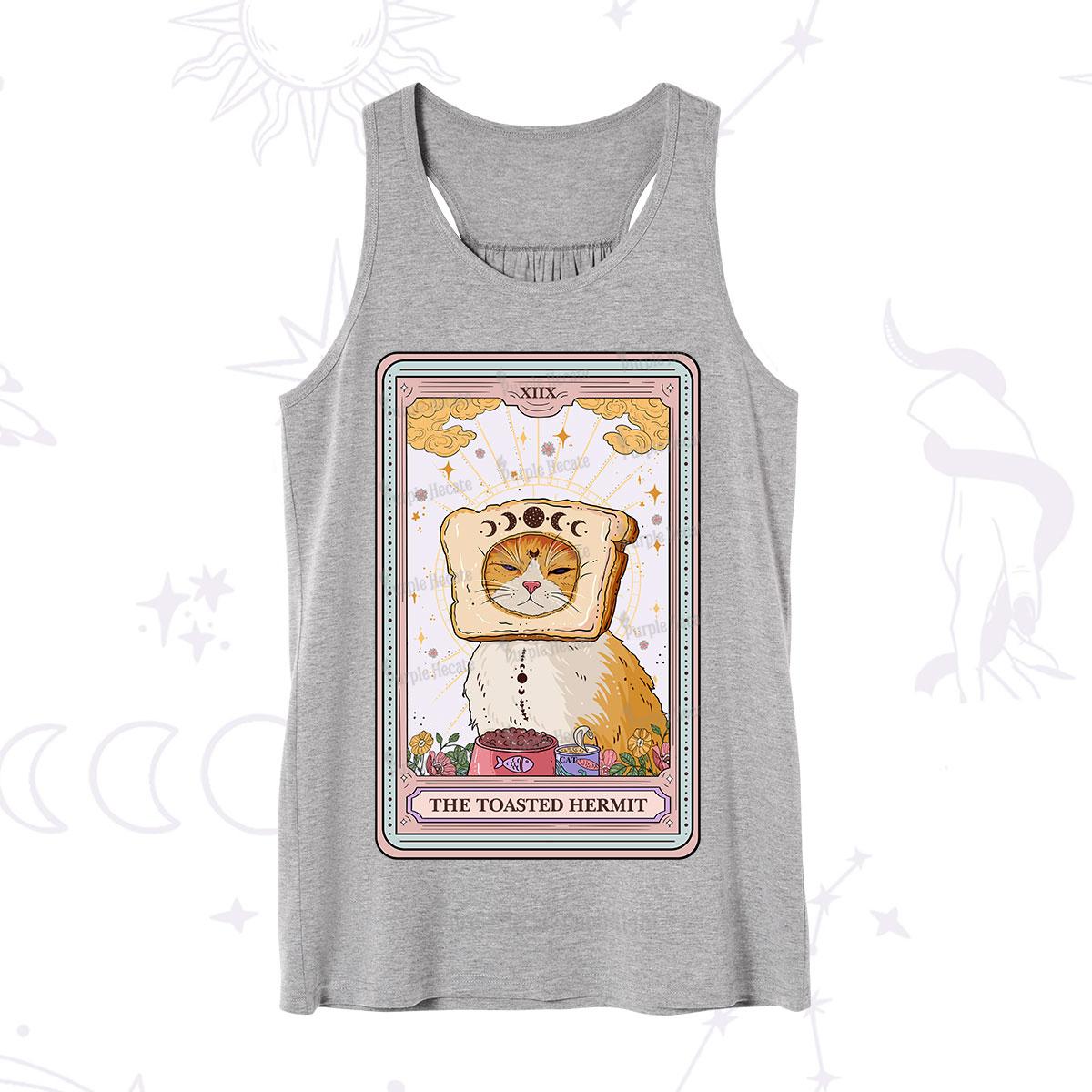 Purplehecate The Toasted Hermit Tarot Tank