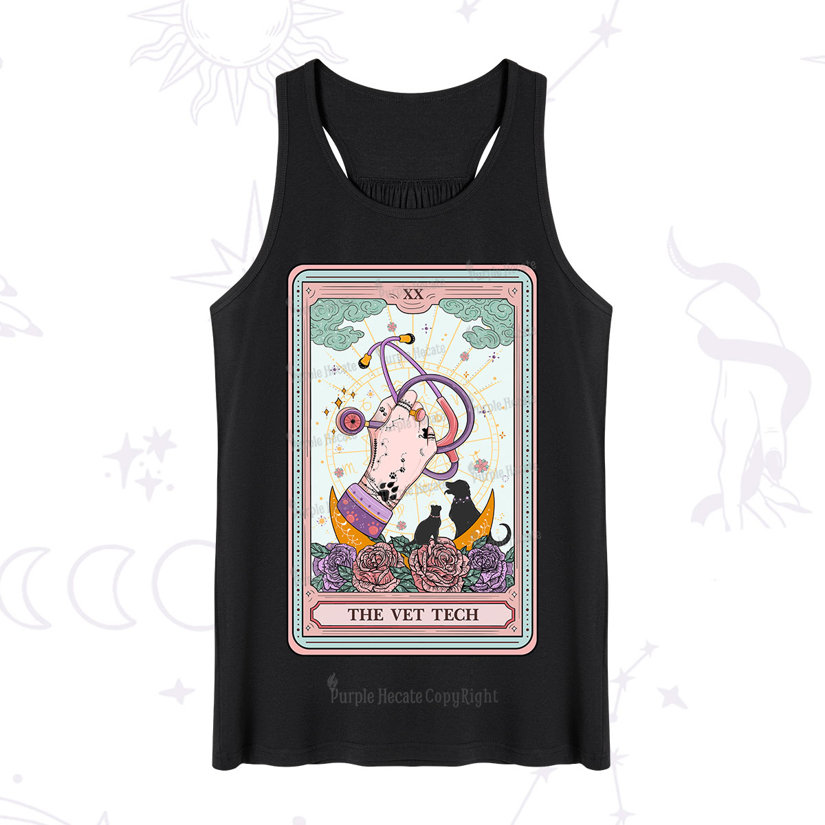 Purplehecate The Vet Tech Tarot Tank