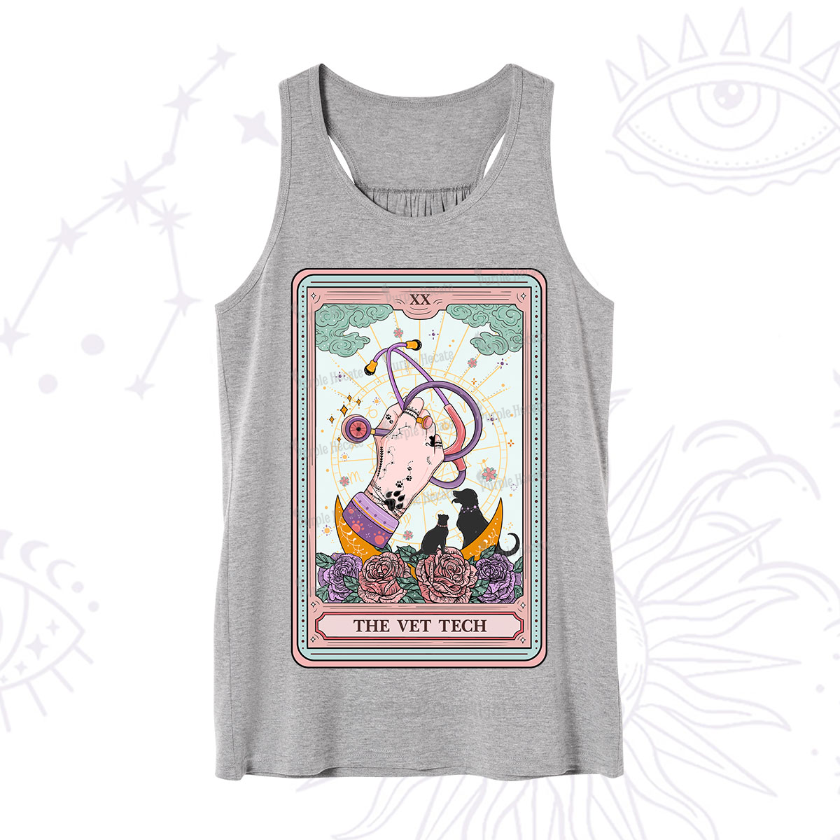 Purplehecate The Vet Tech Tarot Tank