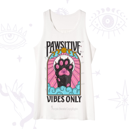 Purplehecate Pawsitive Vibes Only Tank