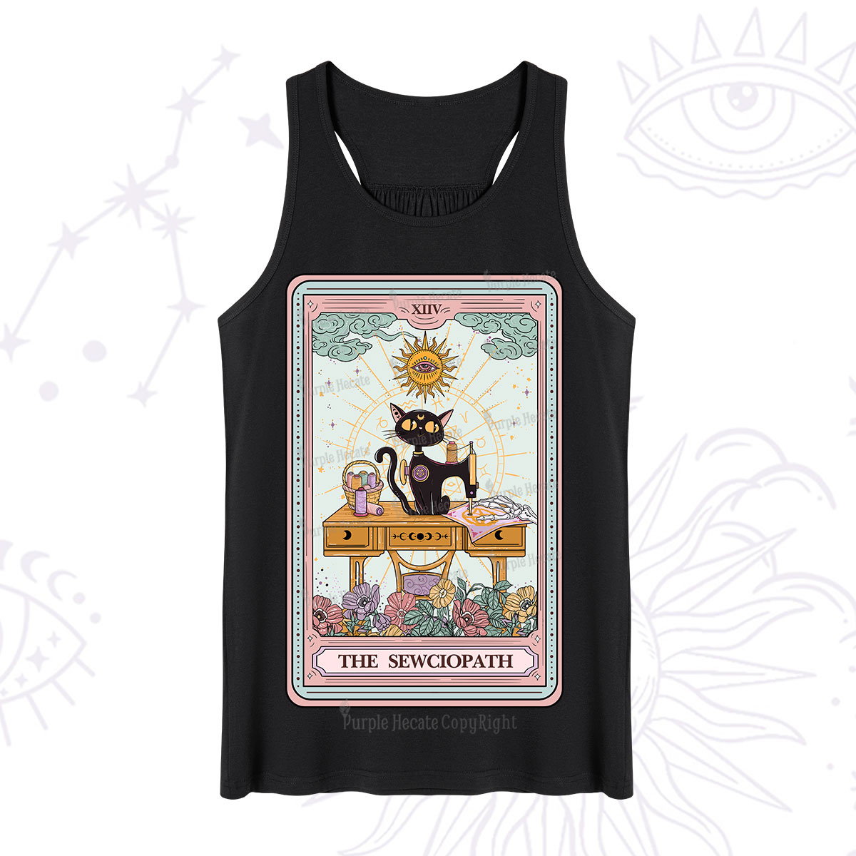 Purplehecate The Sewciopath Tarot Card Tank