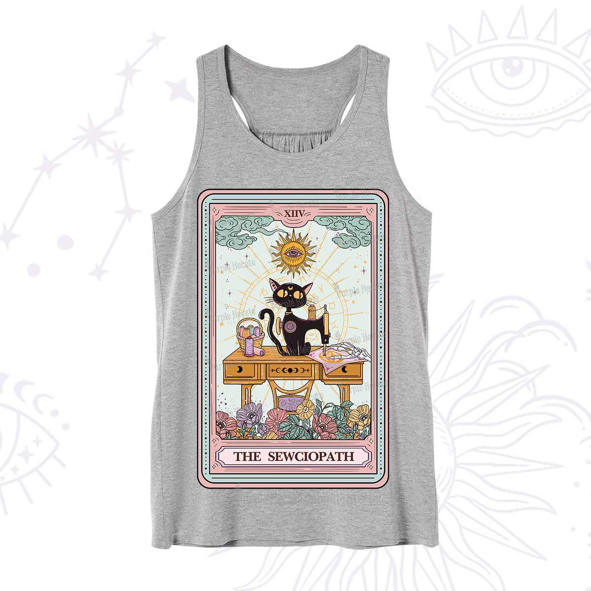 Purplehecate The Sewciopath Tarot Card Tank