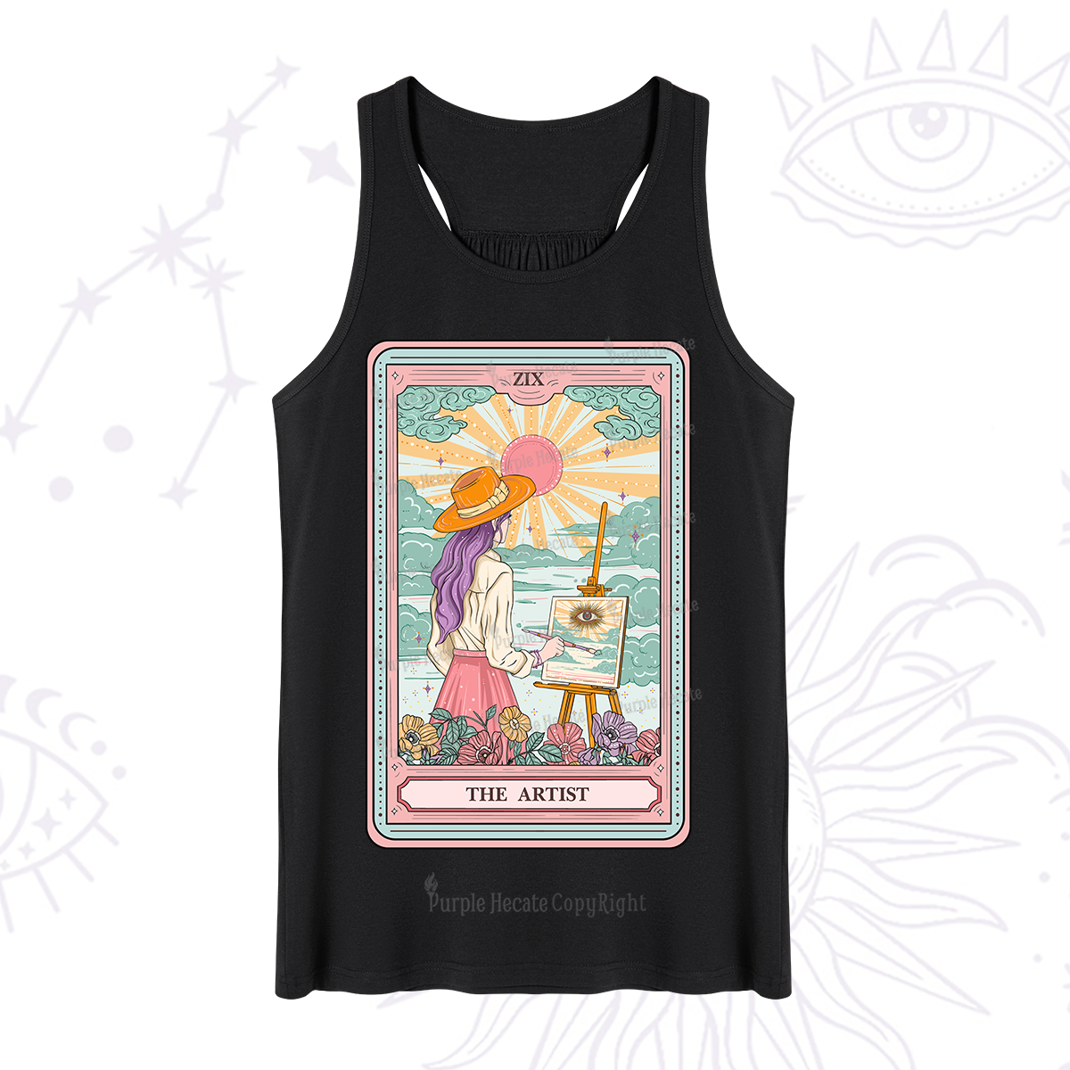 Purplehecate The Artist Tarot Tank