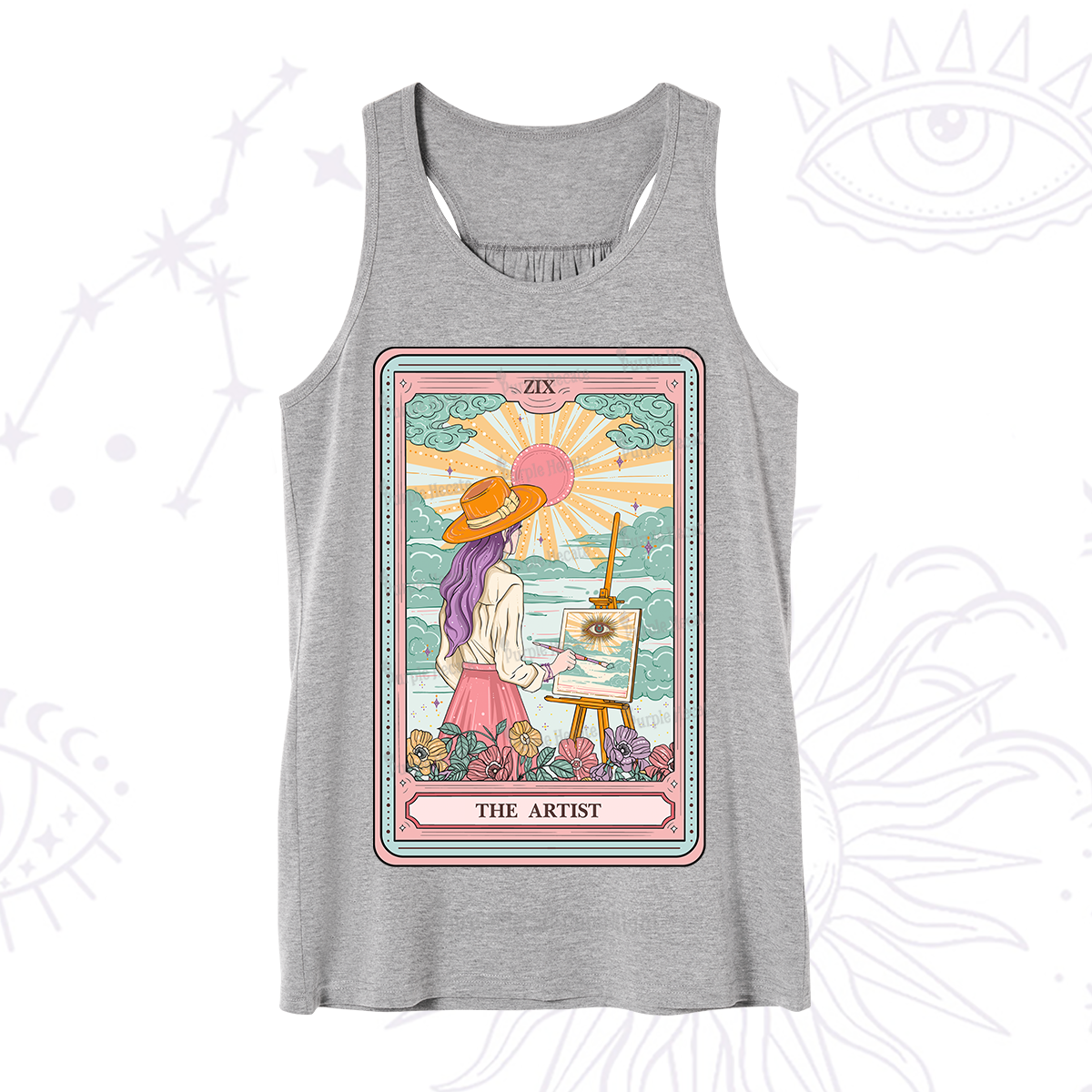 Purplehecate The Artist Tarot Tank