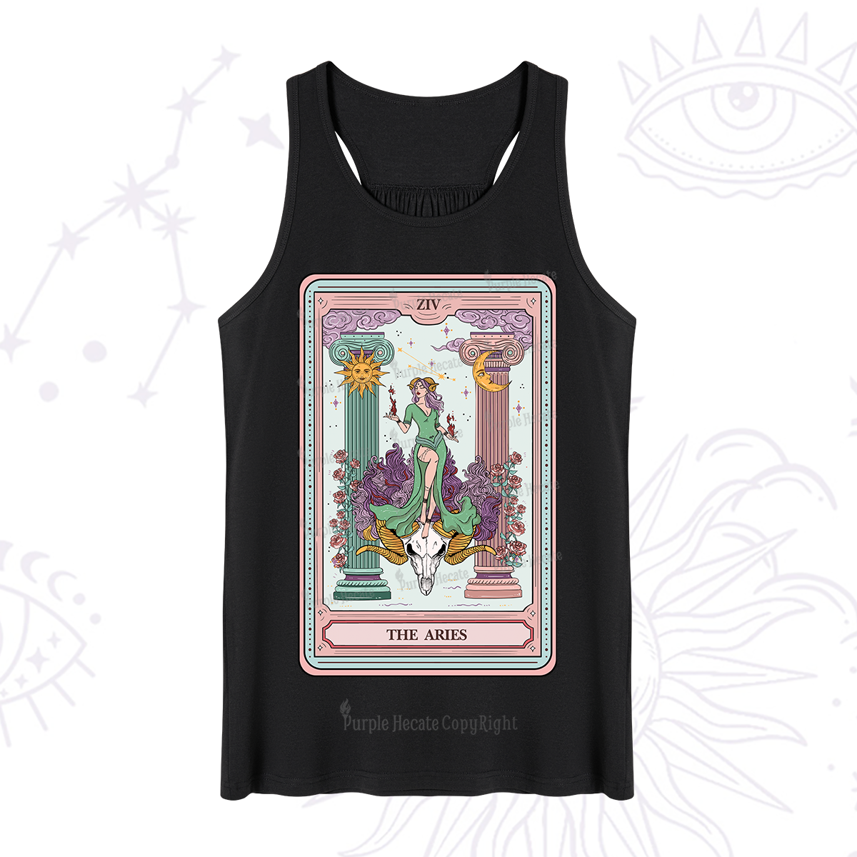 Purplehecate The Aries Goddess Tarot Tank