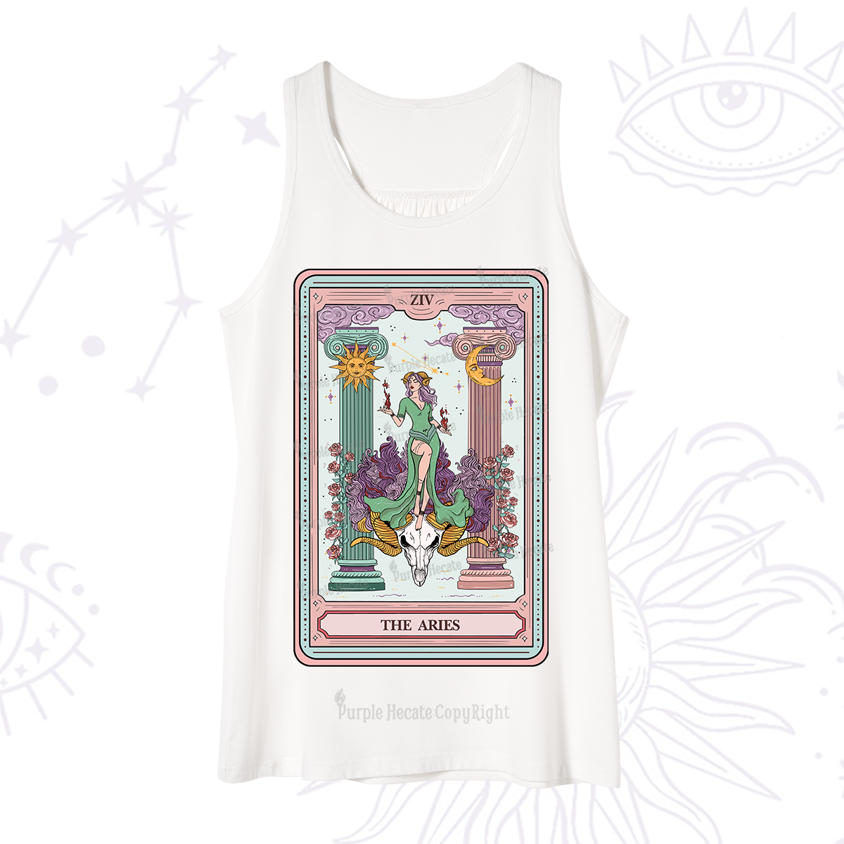 Purplehecate The Aries Goddess Tarot Tank
