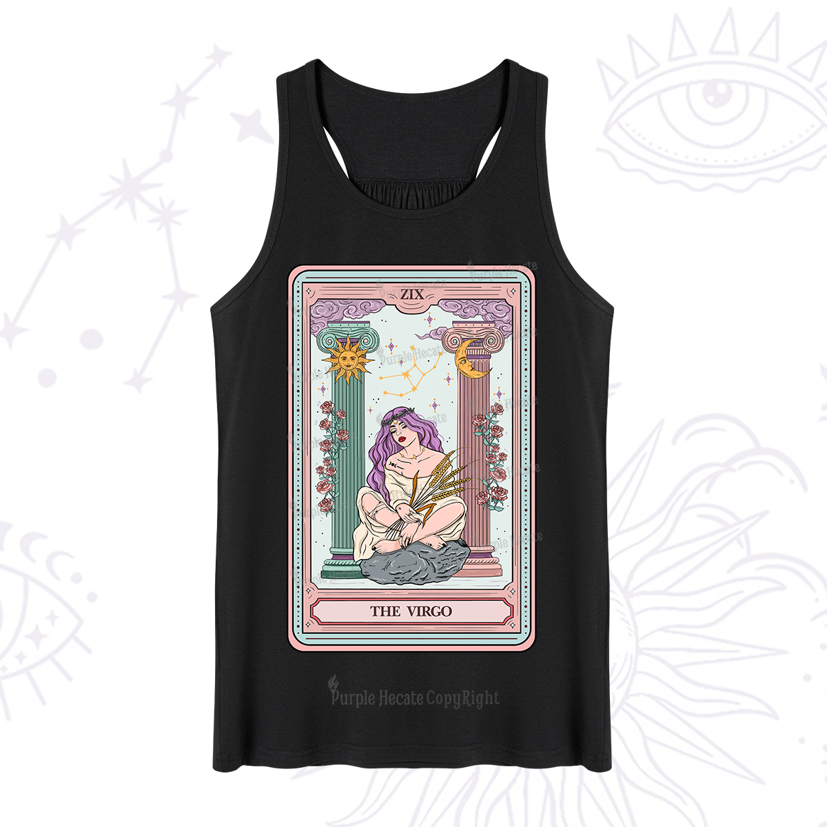 Purplehecate The Virgo Goddess Tarot Tank