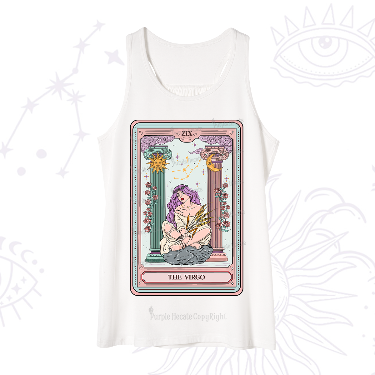 Purplehecate The Virgo Goddess Tarot Tank