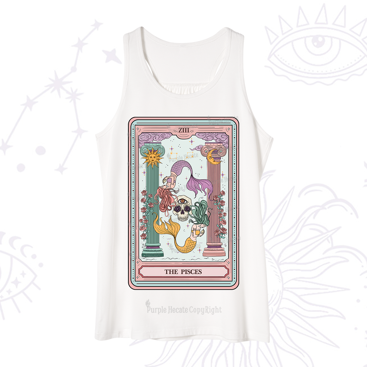 Purplehecate The Pisces Goddess Tarot Tank