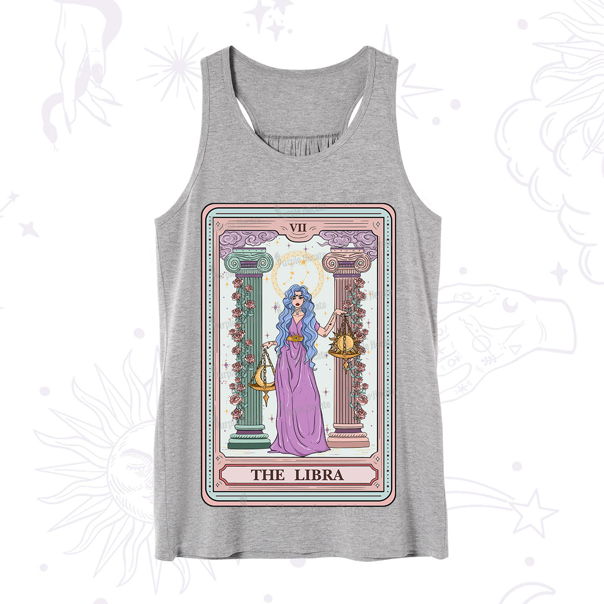 Purplehecate The Libra Goddess Tarot Tank
