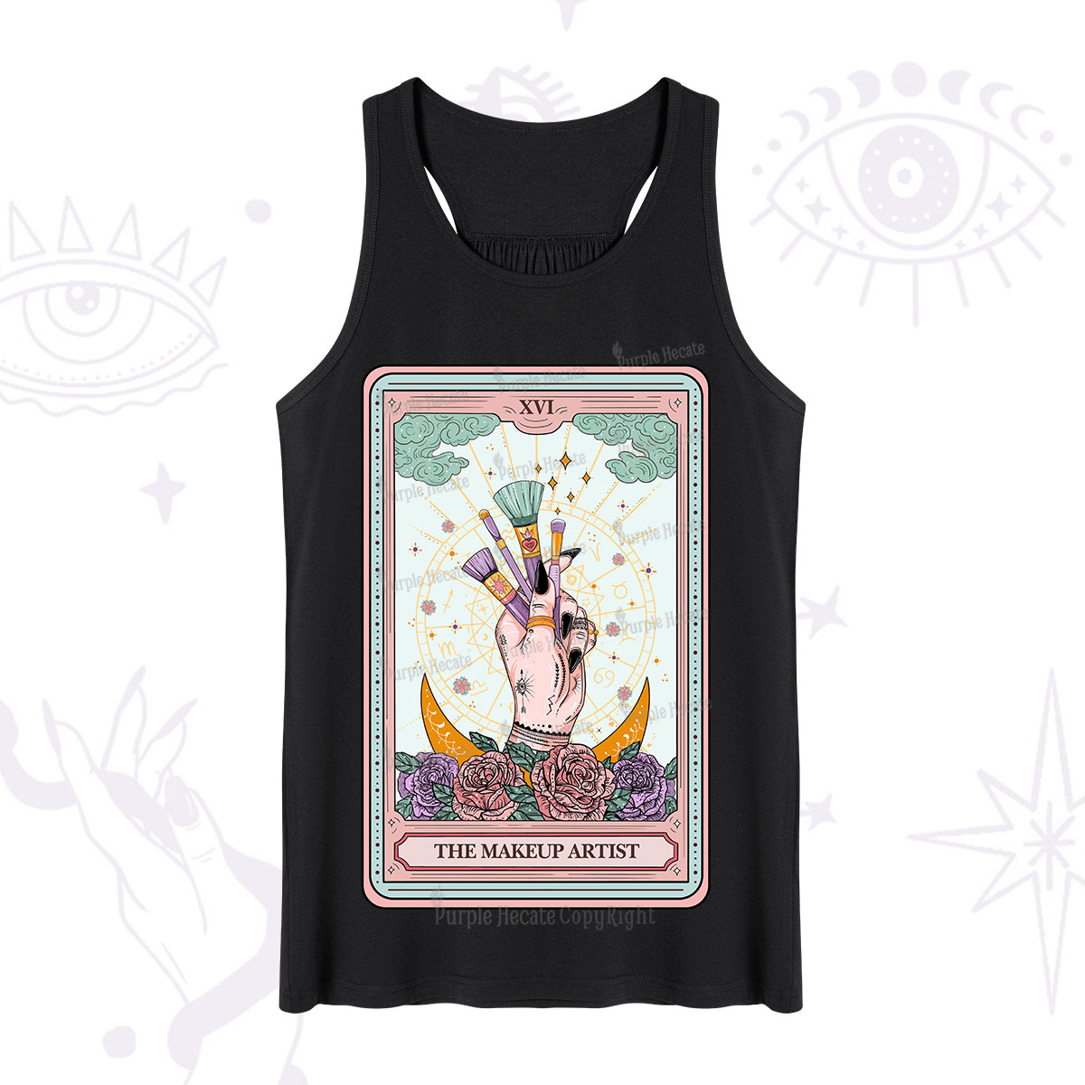 Purplehecate The Makeup Artist Life Tarot Tank