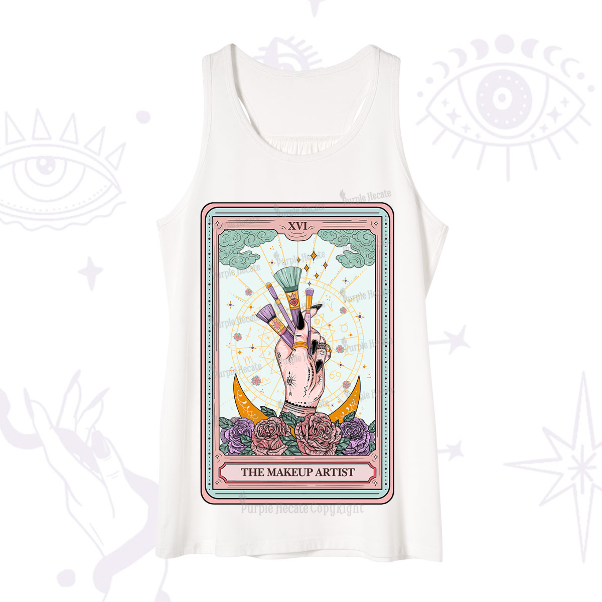 Purplehecate The Makeup Artist Life Tarot Tank