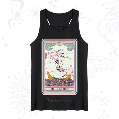 Purplehecate The Nail Artist Tarot Tank